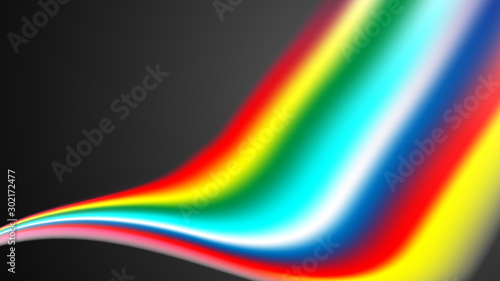 Colorful gradient mesh background  Rainbow web background  Cover design  vector illustration