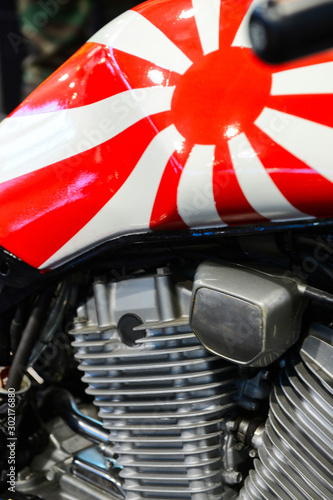 Vintage Classic  Custom Motorcycle Parts Detail