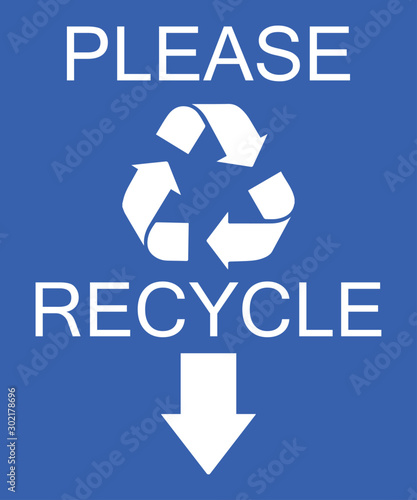 please recycling, recycling, secondary raw