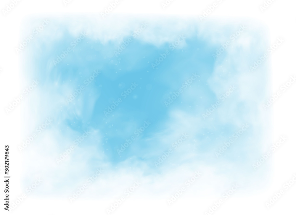 vector clouds and smoke on blue sky vector clouds and smoke on blue sky