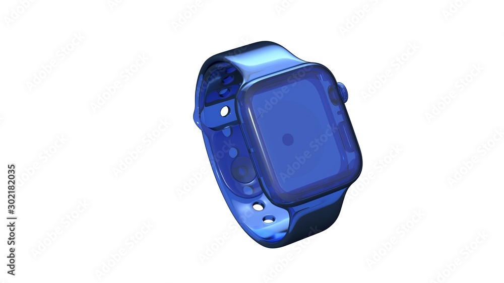 Fototapeta premium Smart watch. Smart technology 3d.