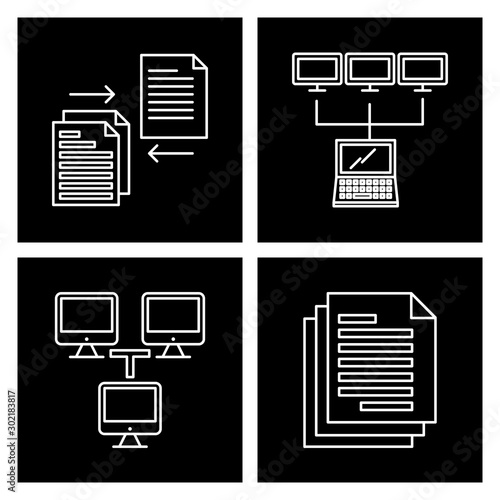 Set of 4 Universal Pixel Perfect Icons