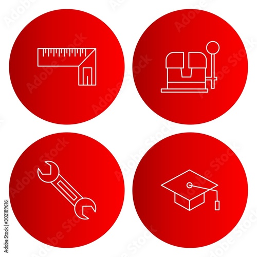 Simple Set of Universal Related Color Icons