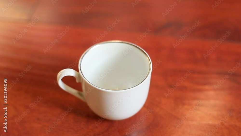 cup of tasty coffee and ground coffee cup of tasty coffee and ground coffee