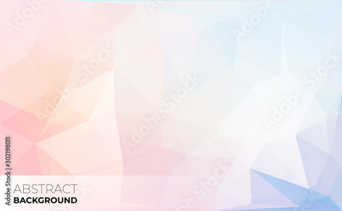 Abstract modern triangle polygonal background, vector illustration.