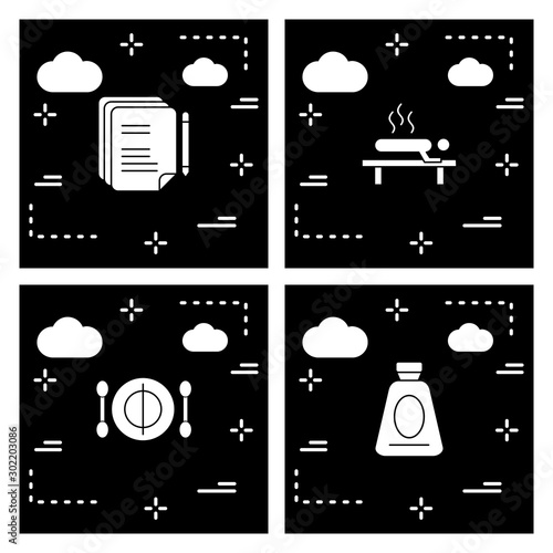 Simple Set of Universal Related Color Icons