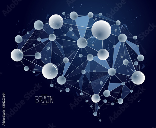 Molecules vector illustration, science chemistry and physics theme abstract background, micro and nano science and technology theme, atoms and microscopic particles.