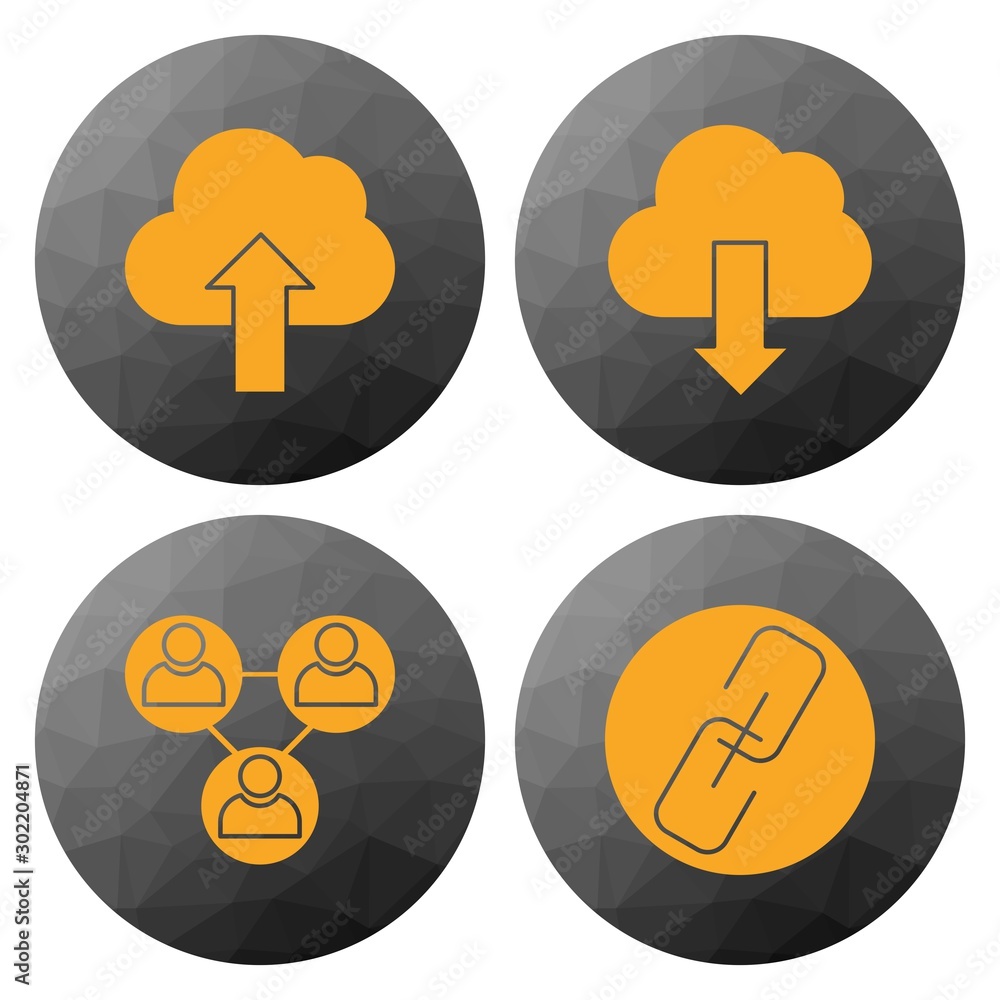 4 User interface Icon set for web and mobile applications 4 User interface Icon set for web and mobile applications