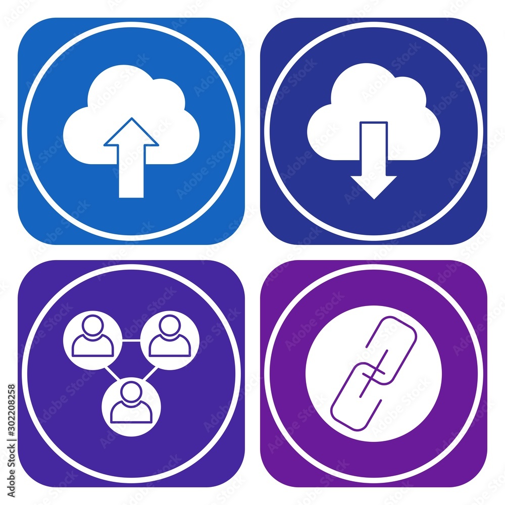 4 User interface Icon set for web and mobile applications 4 User interface Icon set for web and mobile applications