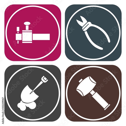 Set of 4 Quality icon
