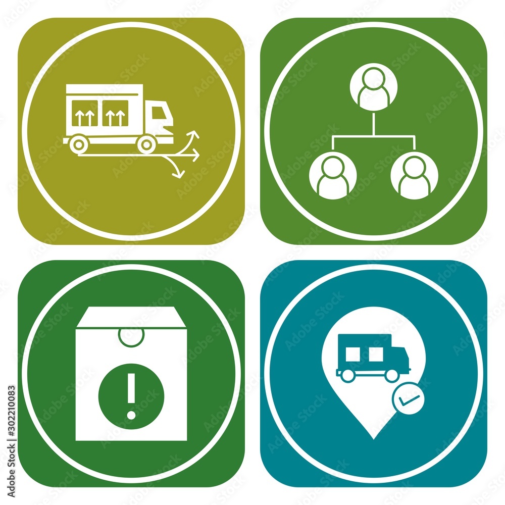 Set of 4 Quality icon Set of 4 Quality icon