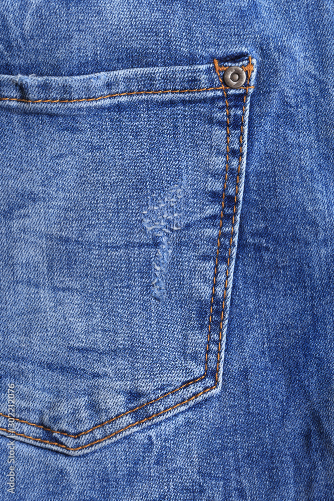 denim blue jean pocket texture is the classic indigo fashion. - Image denim blue jean pocket texture is the classic indigo fashion. - Image
