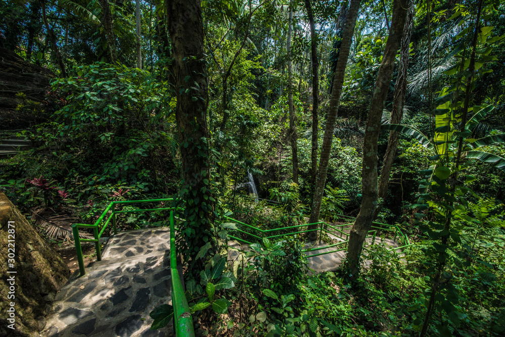 A beautiful view of Goa Gajah temple in Bali, Indonesia. A beautiful view of Goa Gajah temple in Bali, Indonesia.