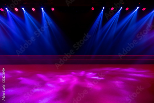 concert lighting in concert hall
