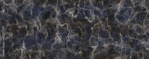 Dark blue marble texture pattern background © Primada