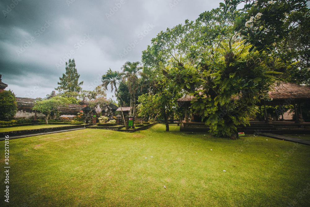 A beautiful view of Taman Ayun Temple in Bali, Indonesia.