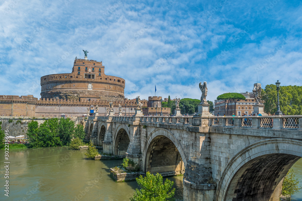Sant'Angelo Castle  in Rome, Italy