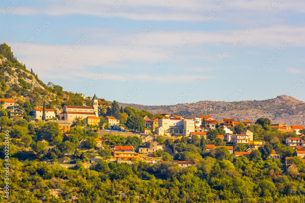 A small town in Dalmatia, Croatia