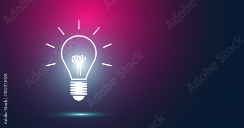 lampadina, idea, colori, creatività, idee