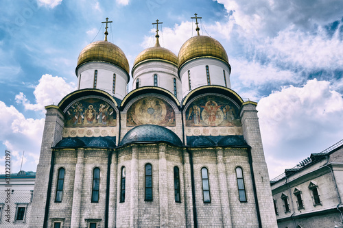 Assumption Cathedral of the Moscow Kremlin - Moscow, Russia, June 2019