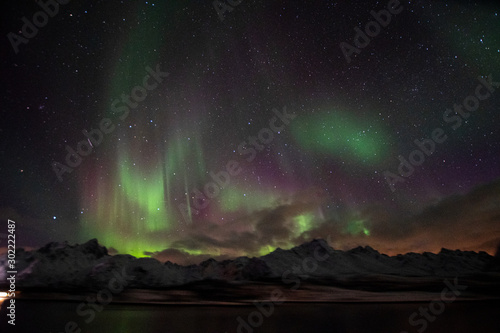 Northern Europe Norway Northern lights aurora © Enken