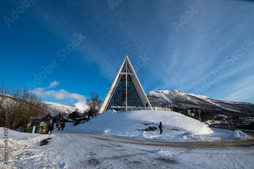 Northern Europe Norway Tromso arctic chrch