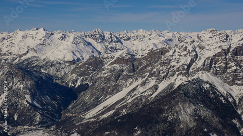 Bormio - a well-known tourist and ski resort in northern Italy.