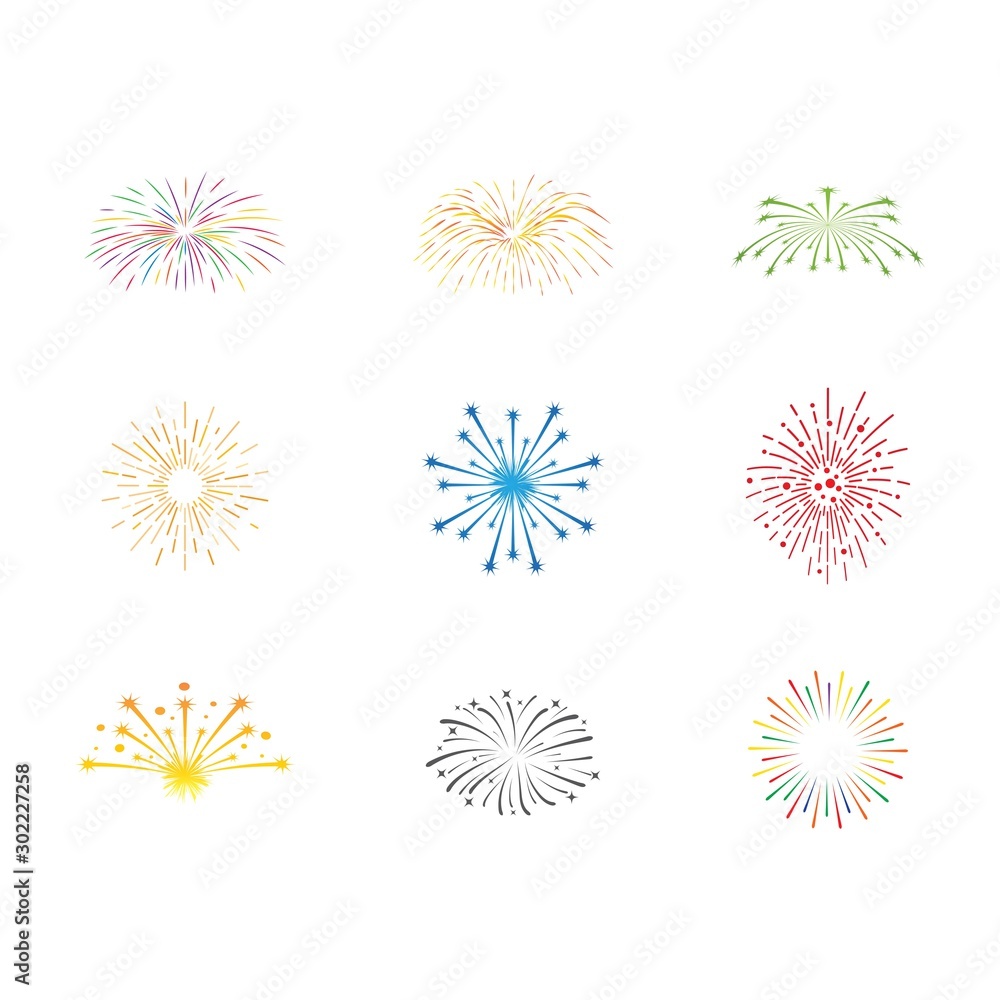 Firework illustration Firework illustration