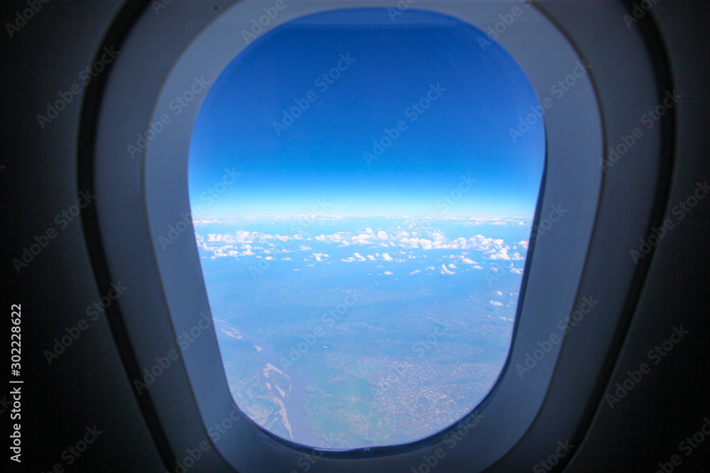 view from airplane window view from airplane window