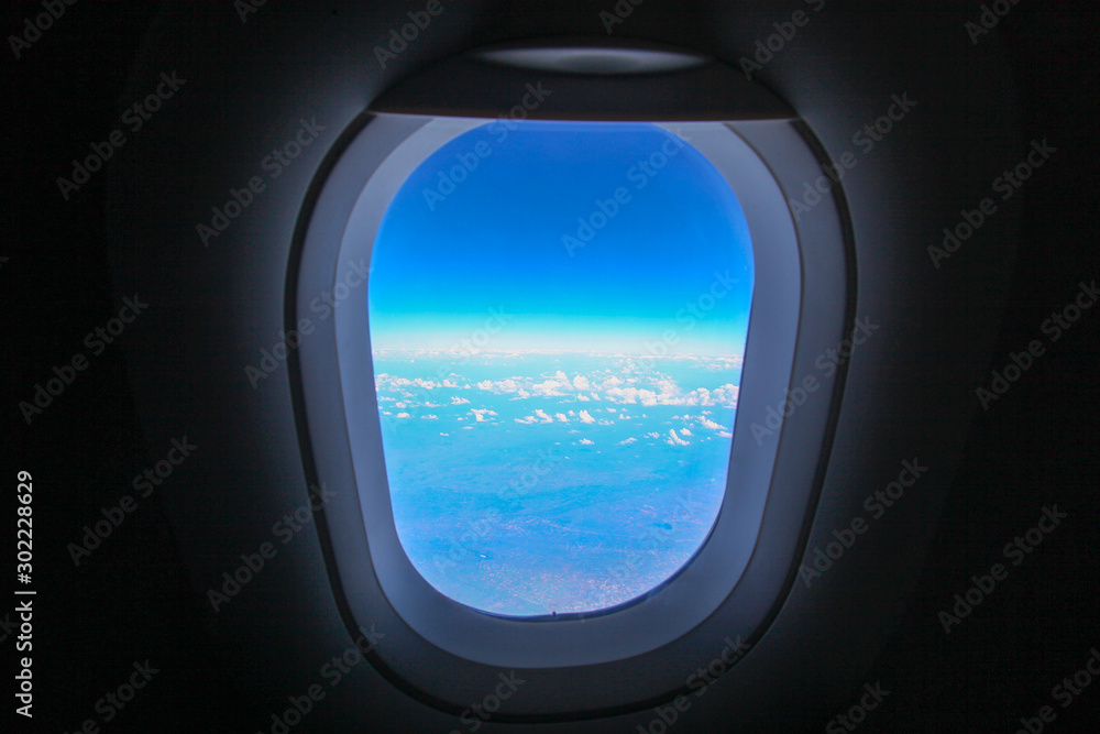 view from airplane window view from airplane window