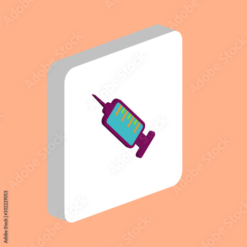 hypodermic computer symbol