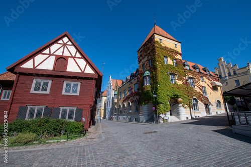 Fototapeta Naklejka Na Ścianę i Meble -  Sweden Gotland Visby old town