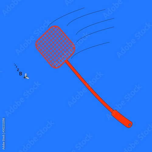 illustration of kite in the sky