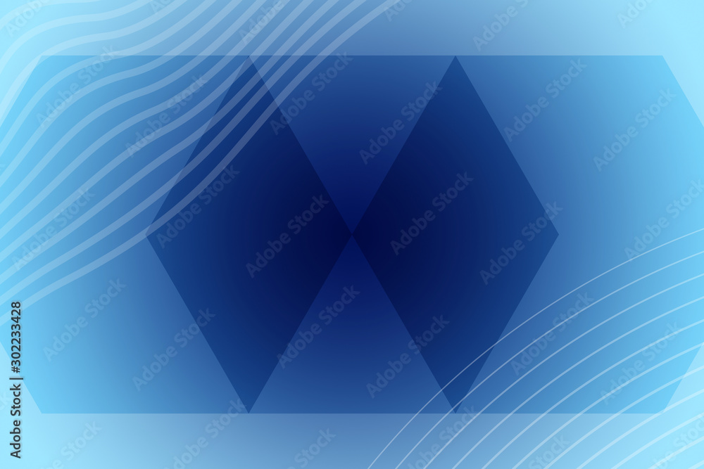 Obraz premium abstract, fractal, blue, light, design, wallpaper, pattern, texture, illustration, art, wave, backdrop, graphic, circle, black, energy, space, movement, curve, digital, glow, water, concept, shape