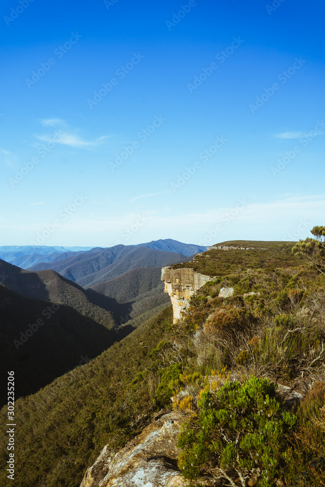 The beautiful Blue mountains in Australia