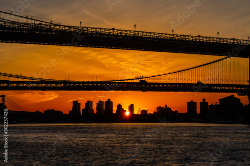 Sunrise at the Brooklyn Bridge