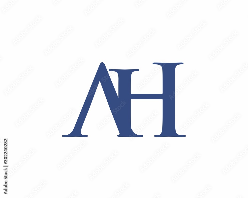 AH Letter Logo Icon 003 AH Letter Logo Icon 003