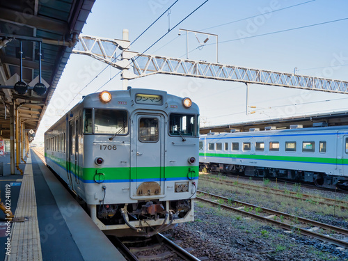 japan rail trains (one man operated, attention)