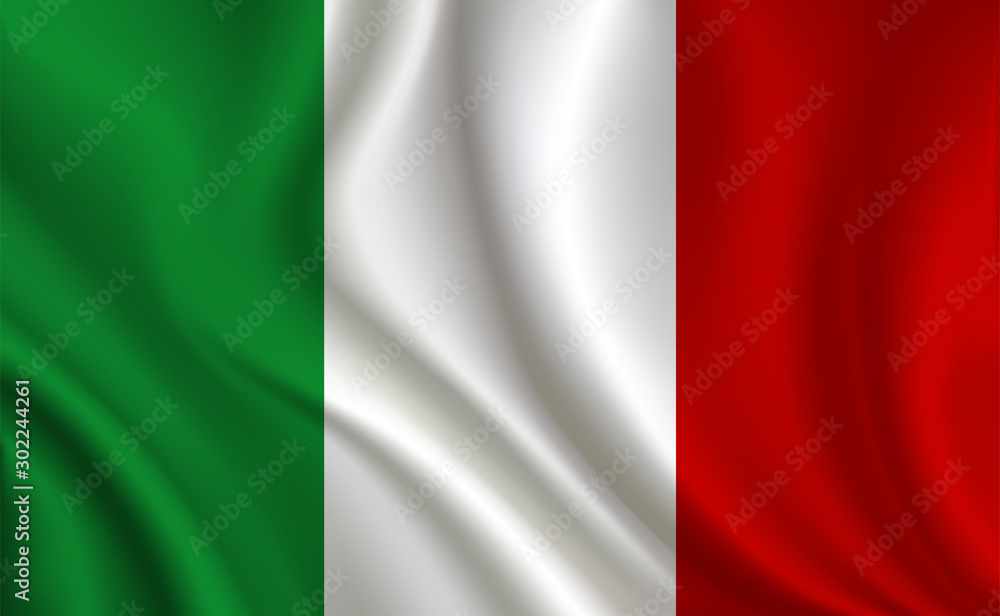 Italy Flag background