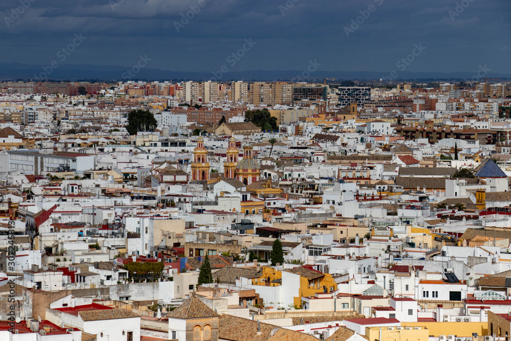 View of Siviglia from above