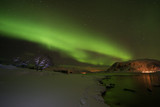 Norway aurora borealis Lofoten Islands