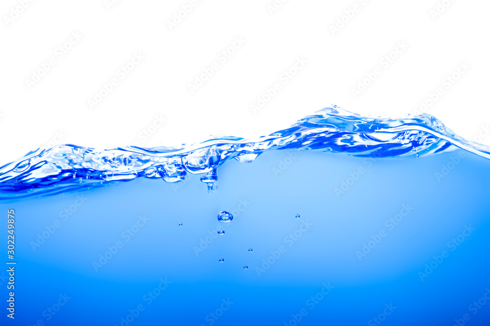 surface of the soft water and water splash surface of the soft water and water splash
