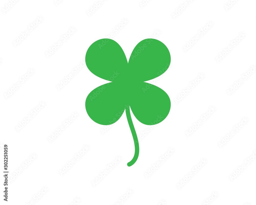 clover leaf vector icon illustration design clover leaf vector icon illustration design
