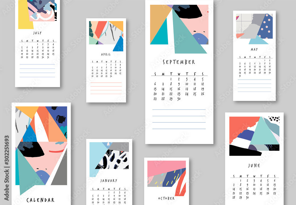annual-calendar-layout-with-abstract-elements-stock-template-adobe-stock