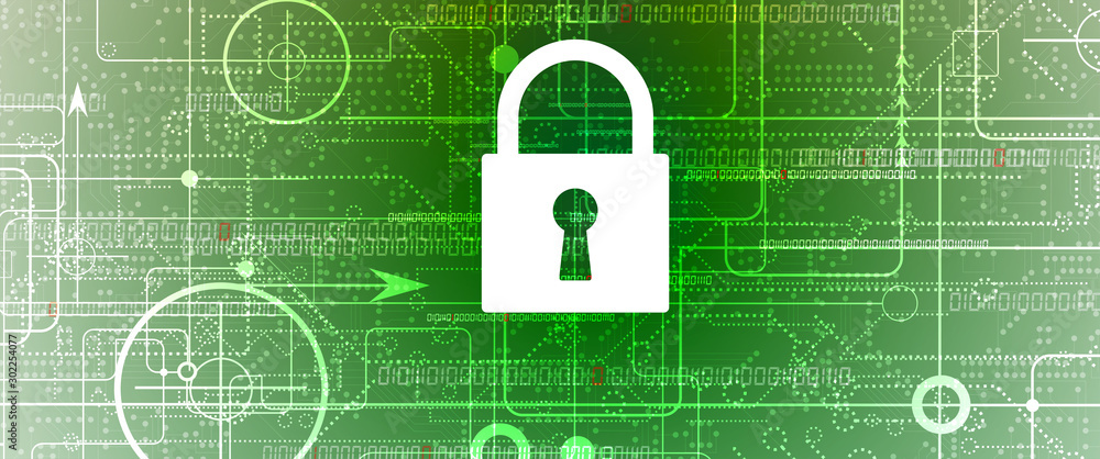 Cybersecurity and information or network protection. Future technology web services for business and internet project Cybersecurity and information or network protection. Future technology web services for business and internet project