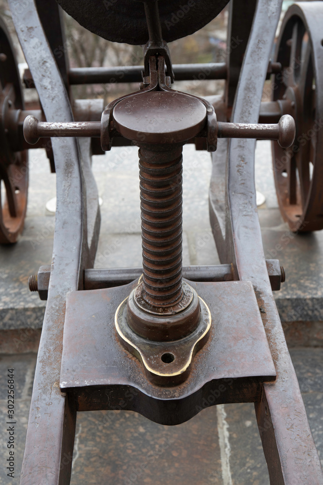 gun for guiding the gun barrel gun for guiding the gun barrel