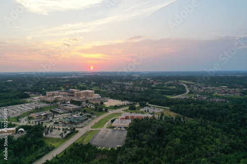 Hospital Construction Aerial