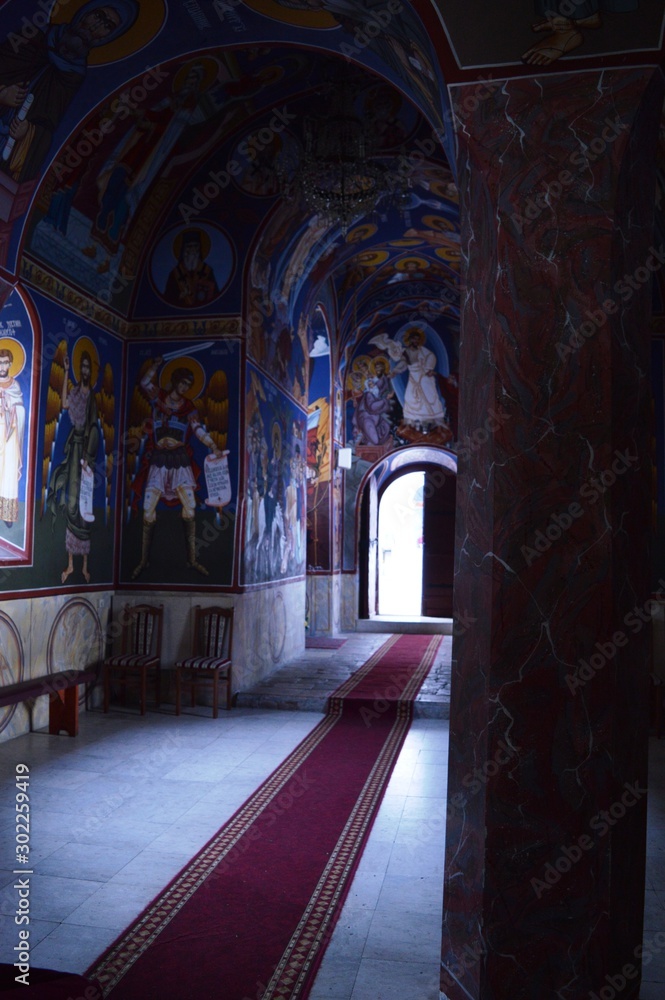the interior of the orthodox church