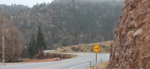 road in the mountains
