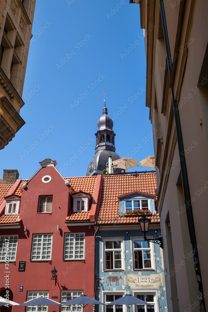 Riga old city center